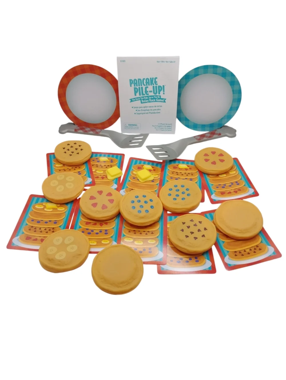Pancake Pile Up Relay Race by Educational Insights Preschool Game, 4+